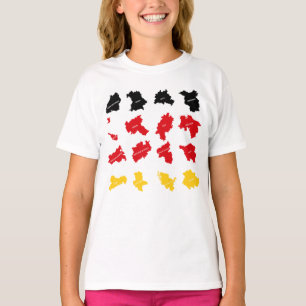 Vlag van Duitse Staten T-shirt
