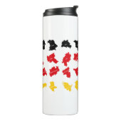 Vlag van Duitse Staten Thermosbeker (Gedraaid links)