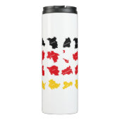 Vlag van Duitse Staten Thermosbeker (Achterkant)