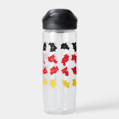 Vlag van Duitse Staten Waterfles (Achterkant)