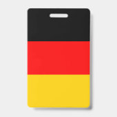 Vlag van Duitsland Badge (Achterkant)