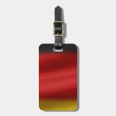 Vlag van Duitsland Bagagelabel (Voorkant verticaal)