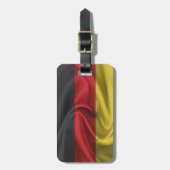 Vlag van Duitsland Bagagelabel (Voorkant verticaal)