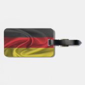 Vlag van Duitsland Bagagelabel (Achterkant horizontaal)