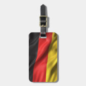 Vlag van Duitsland Bagagelabel (Voorkant verticaal)