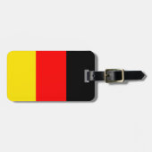 Vlag van Duitsland Bagagelabel (Voorkant horizontaal)