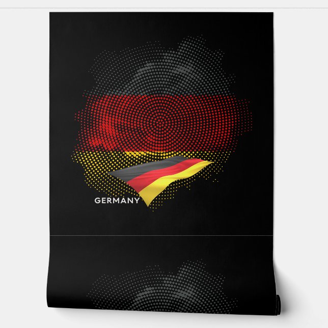 Vlag van Duitsland Behang (Afrollen)