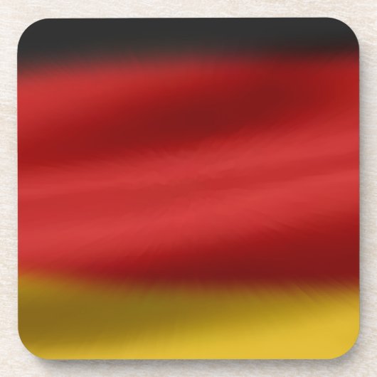 Vlag van Duitsland Bier Onderzetter (Voorkant)