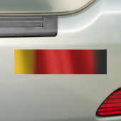 Vlag van Duitsland Bumpersticker (Op auto)