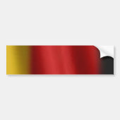 Vlag van Duitsland Bumpersticker (Voorkant)