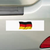 Vlag van Duitsland Bumpersticker (Op auto)