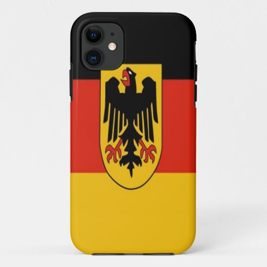 Vlag van Duitsland Case-Mate iPhone Case (Achterkant)