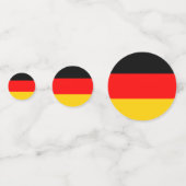 Vlag van Duitsland Confetti (Voorkanten)