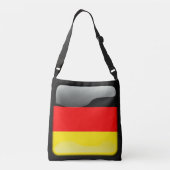 Vlag van Duitsland Crossbody Tas (Achterkant)
