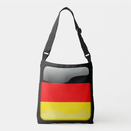 Vlag van Duitsland Crossbody Tas (Voorkant)