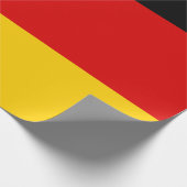 Vlag van Duitsland (Deutschland) Cadeaupapier (Hoek)