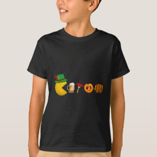 Vlag van Duitsland Duitse Gamer Bier Festival Mann T-shirt
