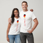 Vlag van Duitsland Duitse Vlag MAP T-shirt (Unisex)