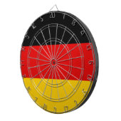 Vlag van Duitsland (Duitsland) Dartbord (Voorkant Rechts)