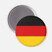 Vlag van Duitsland (Duitsland) Magneet (Voorkant / Achterkant)