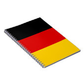 Vlag van Duitsland (Duitsland) Notitieboek (Rechterzijde)