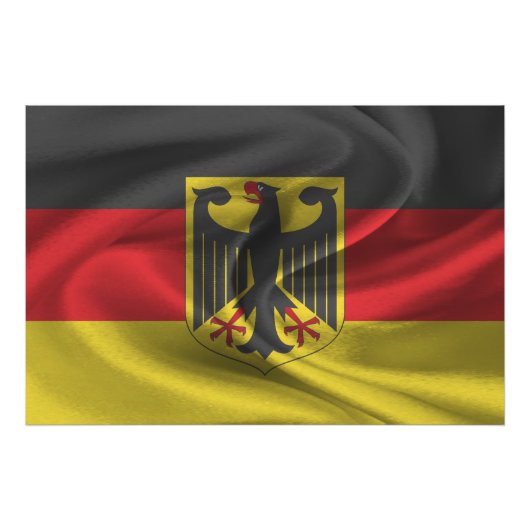 Vlag van Duitsland Foto Afdruk (Voorkant)