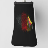 Vlag van Duitsland Golfheadcover (Draai 90)