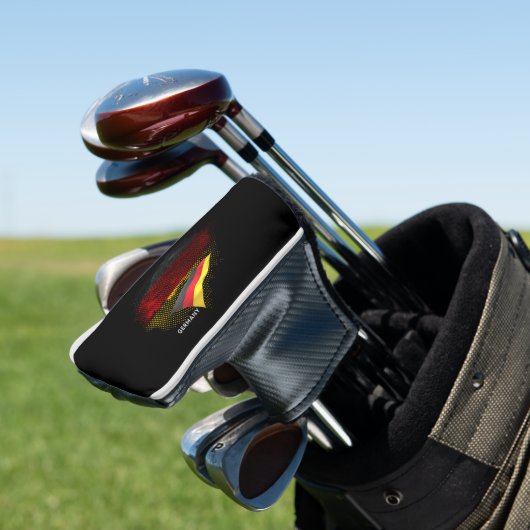 Vlag van Duitsland Golfheadcover (Insitu)