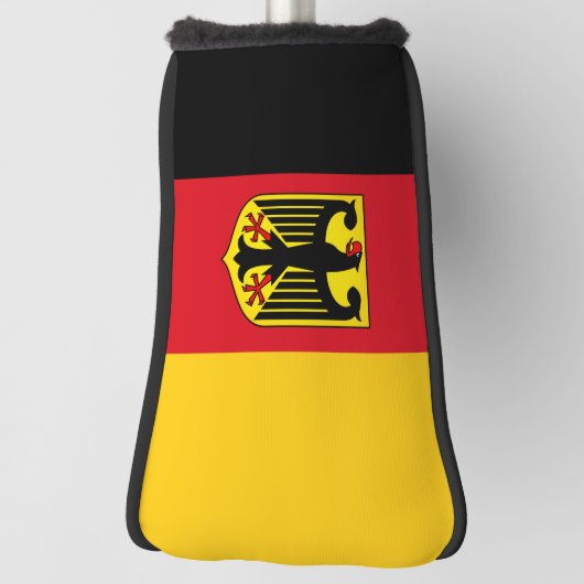 Vlag van Duitsland Golfheadcover (Draai 90)