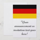 Vlag van Duitsland Kaart (Voorkant / Achterkant)