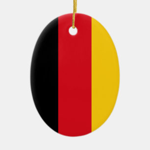 Vlag van Duitsland Keramisch Ornament