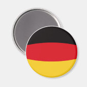 Vlag van Duitsland Magneet (Voorkant / Achterkant)