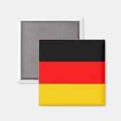 Vlag van Duitsland Magneet (Voorkant / Achterkant)