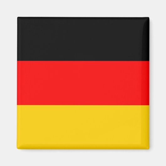 Vlag van Duitsland Magneet (Voorkant)