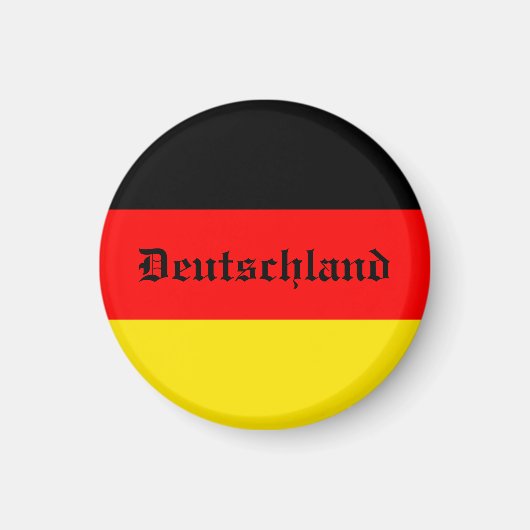 Vlag van Duitsland Magneet (Voorkant)