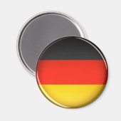 Vlag van Duitsland - Magnet (Voorkant / Achterkant)