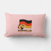 Vlag van Duitsland met voetbal grijs rand