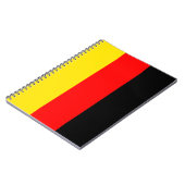 Vlag van Duitsland Notitieboek (Linkerzijde)