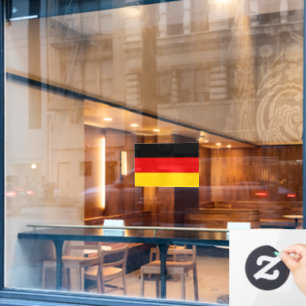 Vlag van Duitsland op maat gesneden Raamsticker