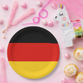 Vlag van Duitsland Papieren Bordje (Feest)