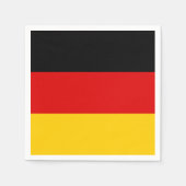 Vlag van Duitsland Papieren servetten (Voorkant)