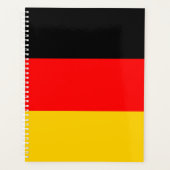 Vlag van Duitsland Planner (Voorkant)