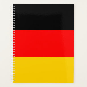 Vlag van Duitsland Planner