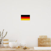 Vlag van Duitsland Poster (Keuken)