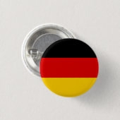 Vlag van Duitsland Ronde Button 3,2 Cm (Voorkant /achterkant)