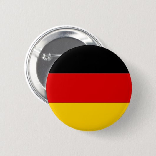 Vlag van Duitsland Ronde Button 5,7 Cm (Voorkant /achterkant)
