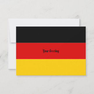 Vlag van Duitsland Schwarz Rot Gold Persoonlijk Kaart