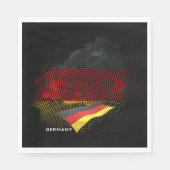 Vlag van Duitsland Servet (Voorkant)
