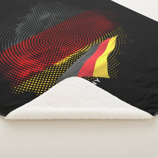 Vlag van Duitsland Sherpa Deken (3/4)