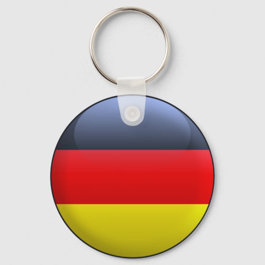 Vlag van Duitsland Sleutelhanger (Voorkant)